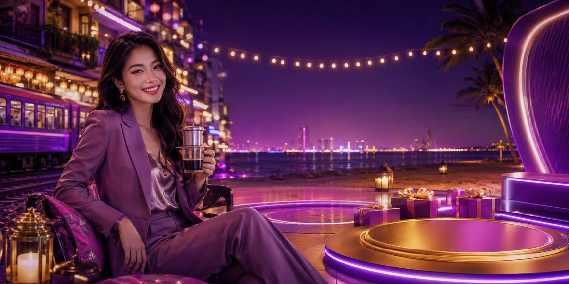 Người dùng Hà Nội xem thông tin cashback và kèo cược khi uống cà phê buổi sáng